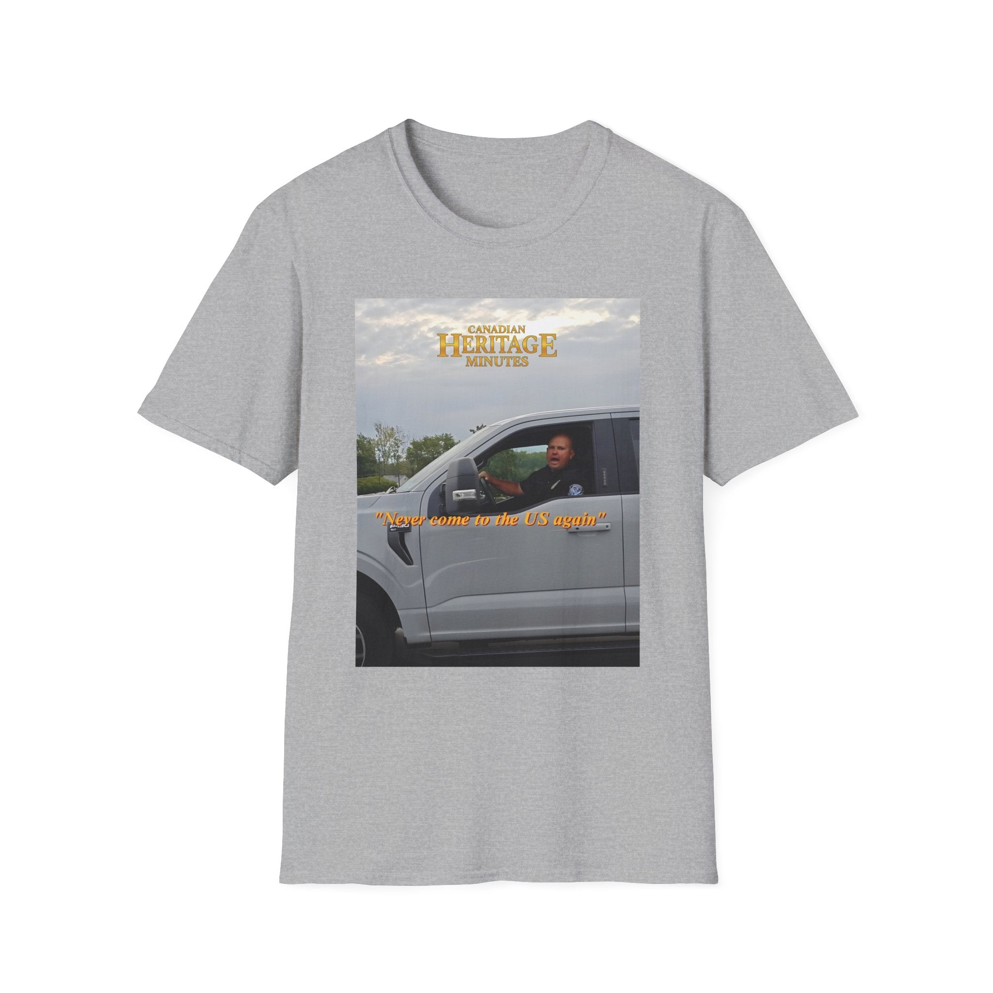Unixes T-Shirt (6 colours) - "Never come to the U.S. again" Heritage Moment