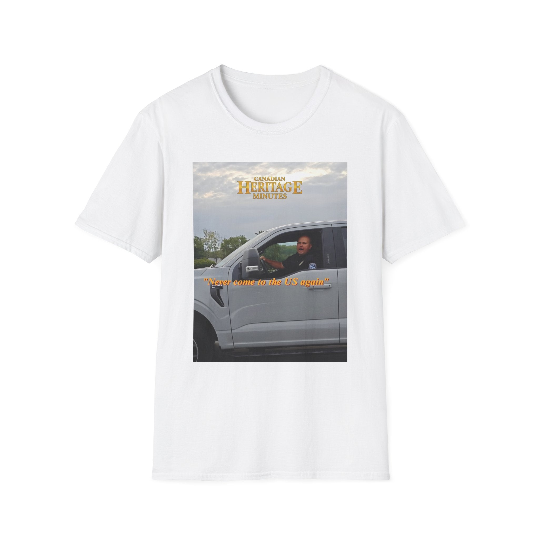 Unixes T-Shirt (6 colours) - "Never come to the U.S. again" Heritage Moment