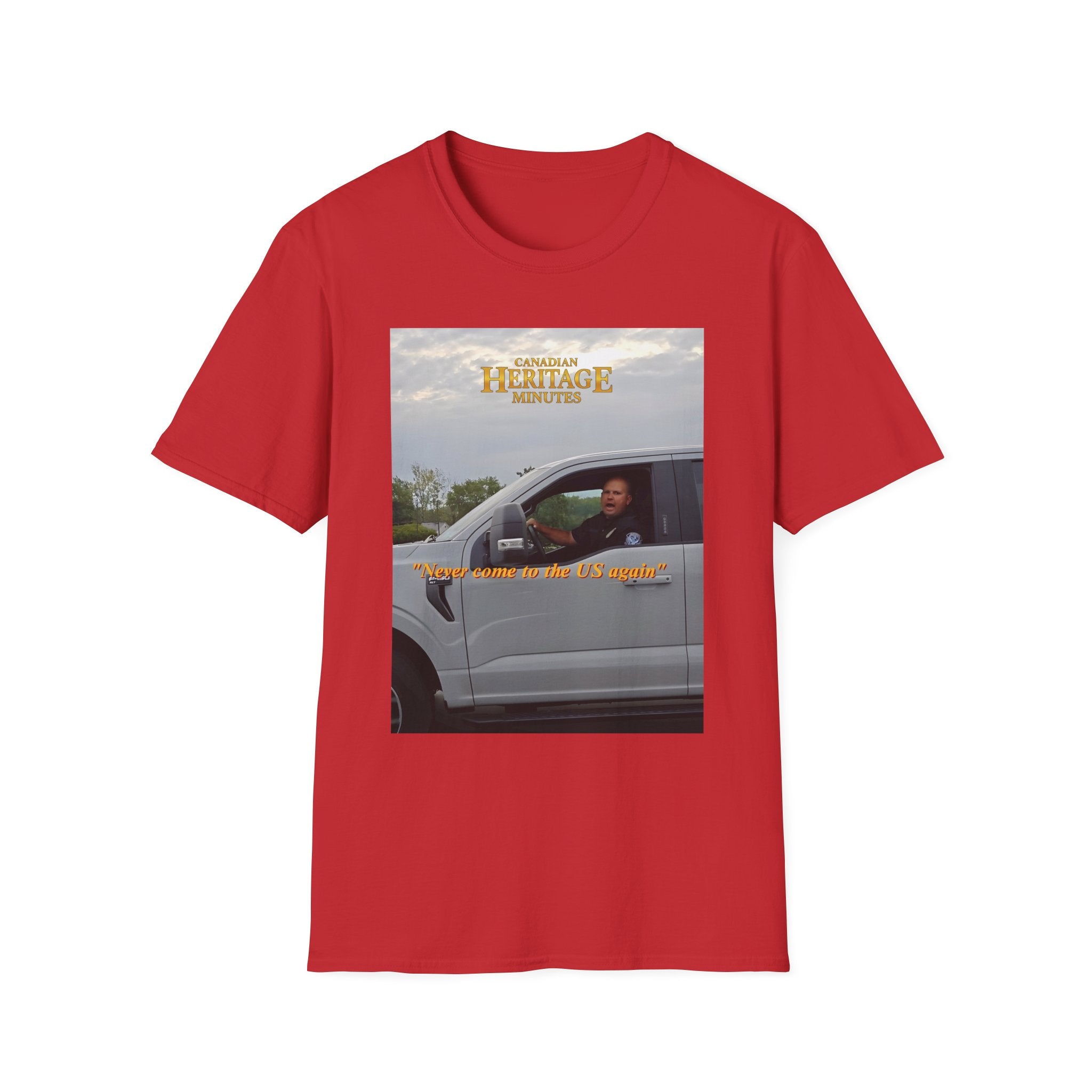 Unixes T-Shirt (6 colours) - "Never come to the U.S. again" Heritage Moment