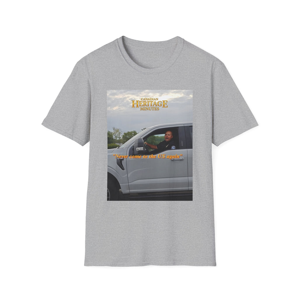 Unixes T-Shirt (6 colours) - "Never come to the U.S. again" Heritage Moment